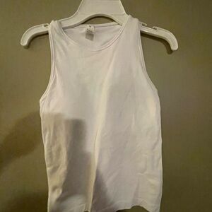Classic White Sleeveless Top